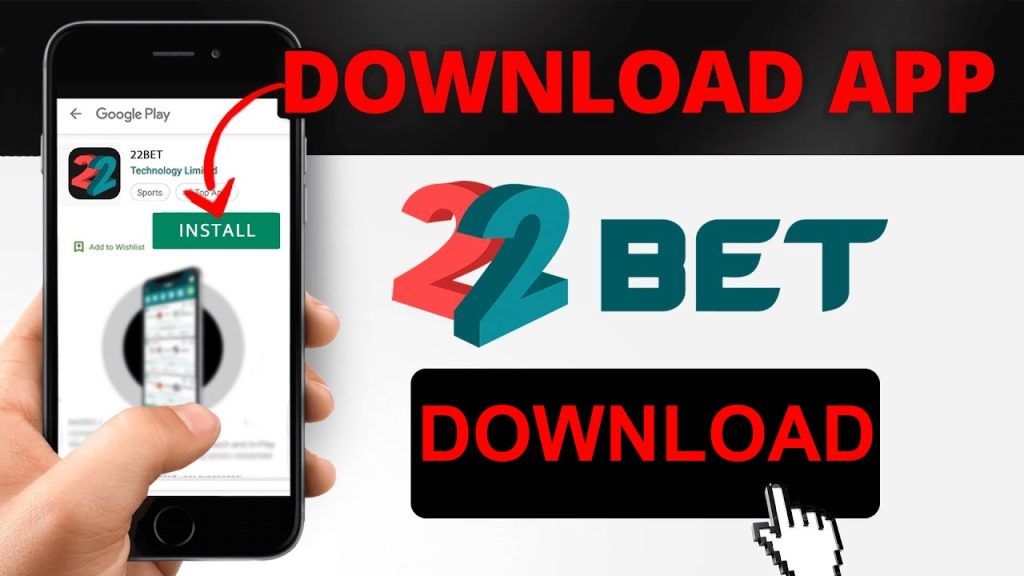 Mobile version of 22bet