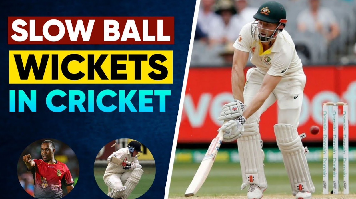 What is a slow ball in the sport of cricket?