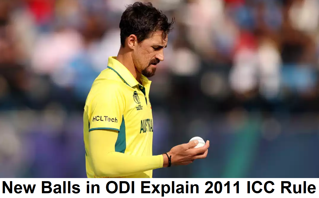 When is a new ball taken in One Day Internationals?