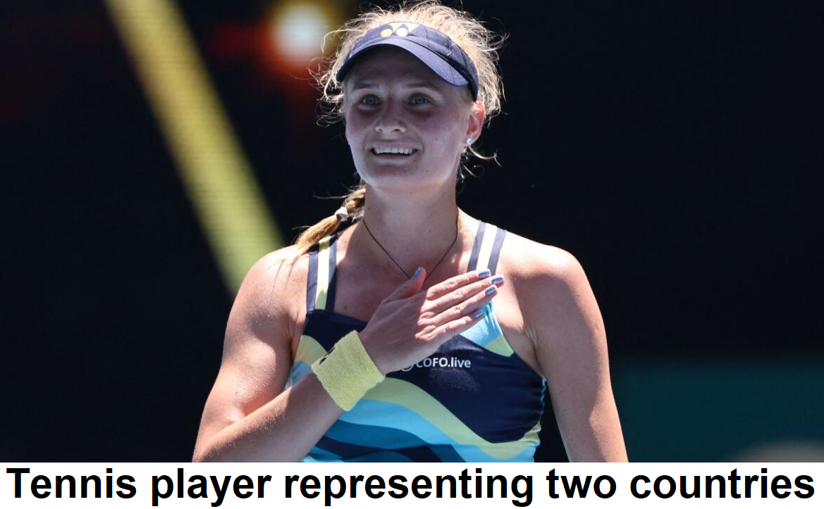 How can a tennis player play for two countries?