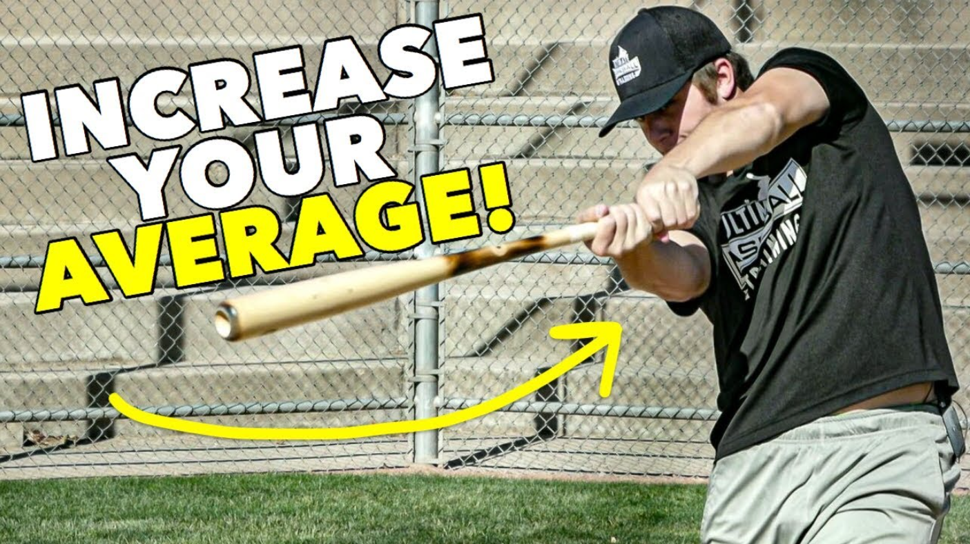 How does a batter’s average increase by staying not out?