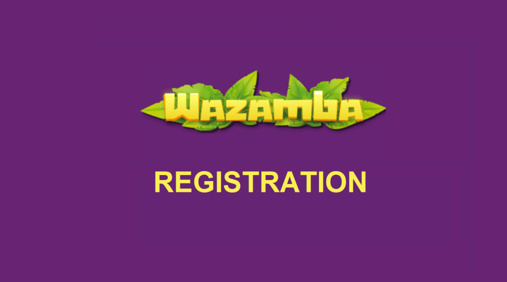 Wazamba Registration