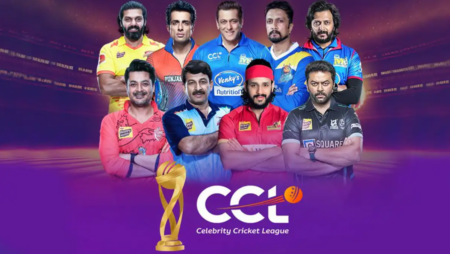 What is the format of the Celebrity Cricket League?