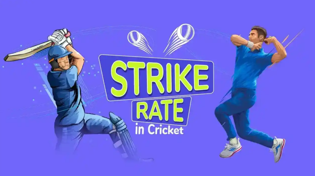 How to calculate a bowler's strike rate in cricket?