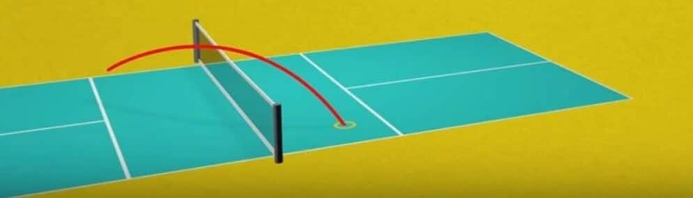 What is dink shot in Pickleball?