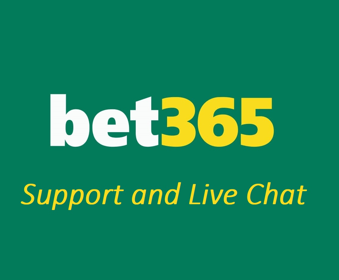 Bet 365 support team and live chat option