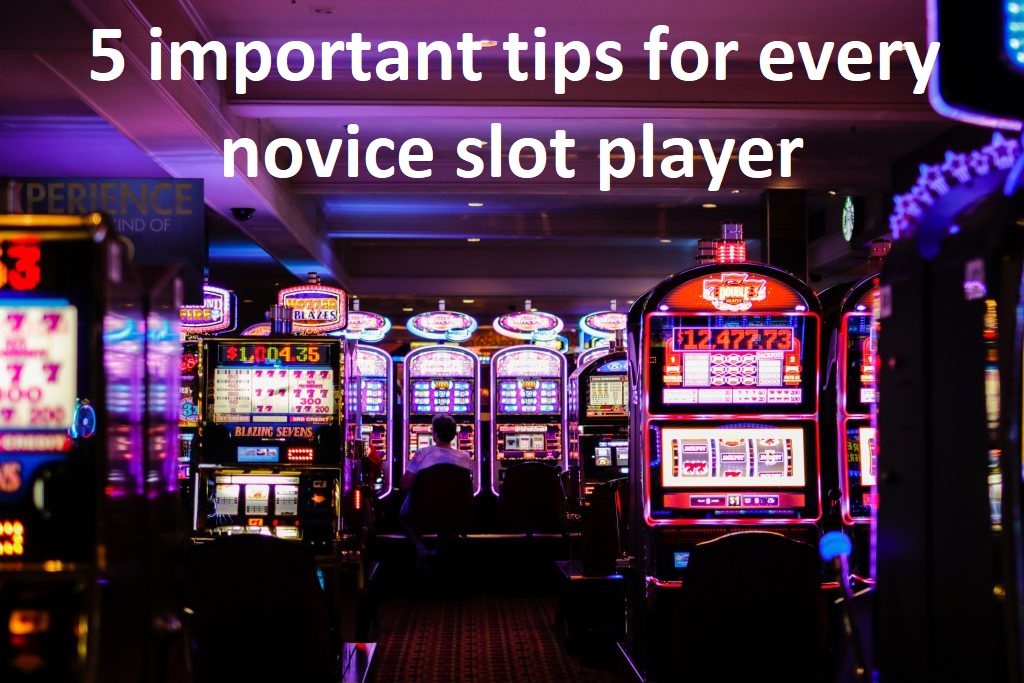 5 important tips for every novice slot player