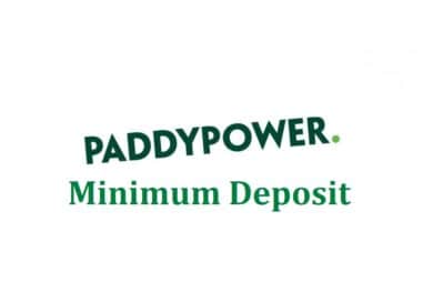 What is the minimum deposit in Paddy Power?