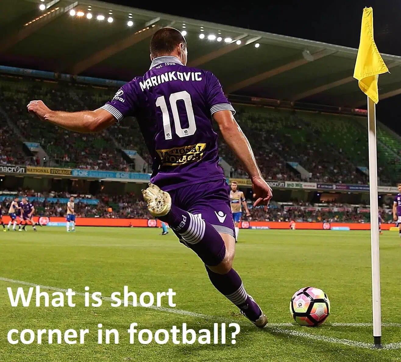 What is short corner in football?