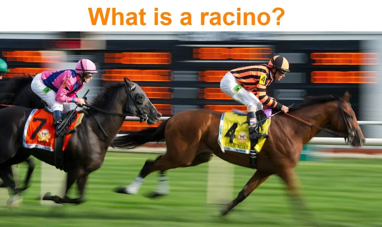 What is racino?