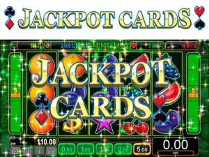 Casino game with card guessing (EGT jackpot)