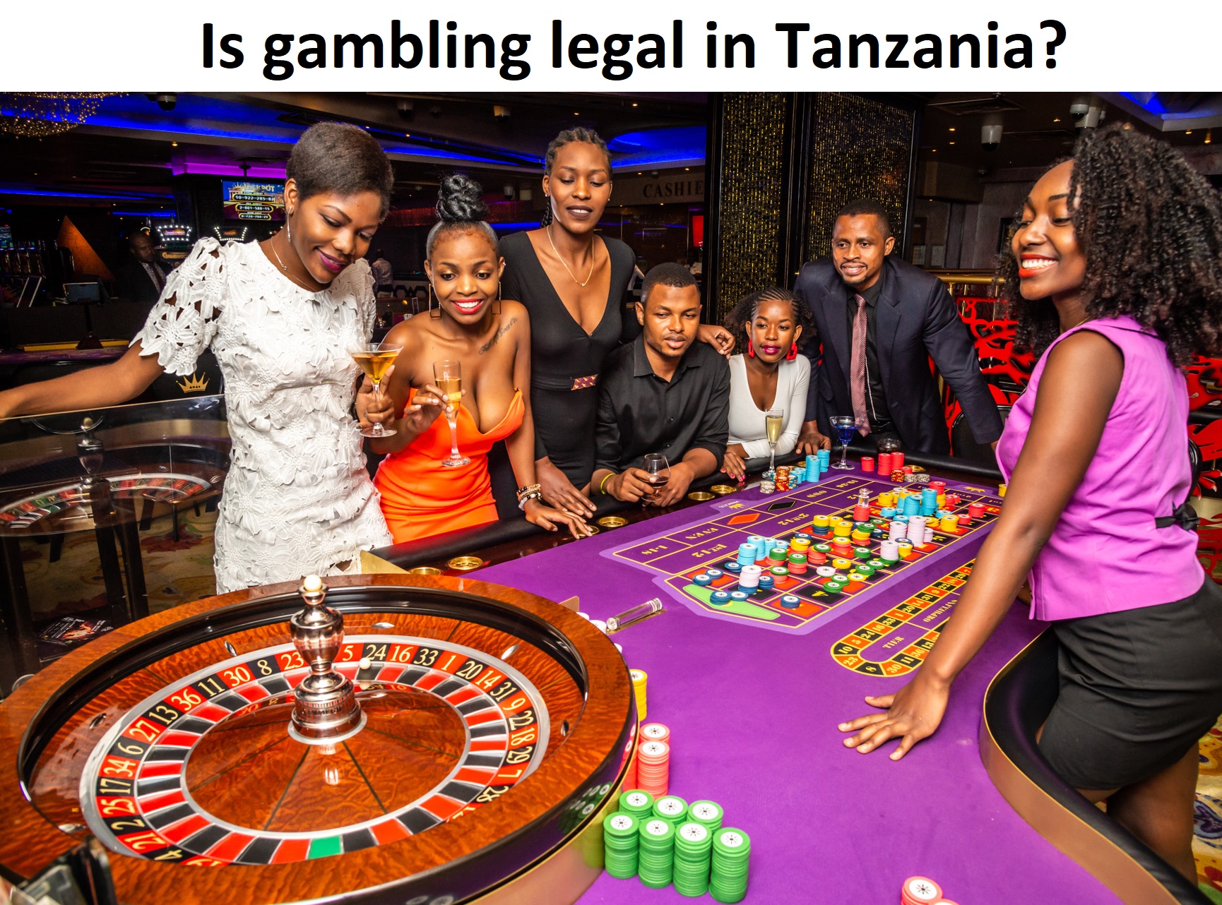 Is gambling legal in Tanzania?