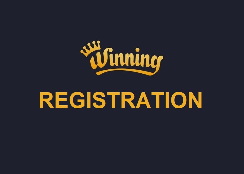 Winning.io Registration