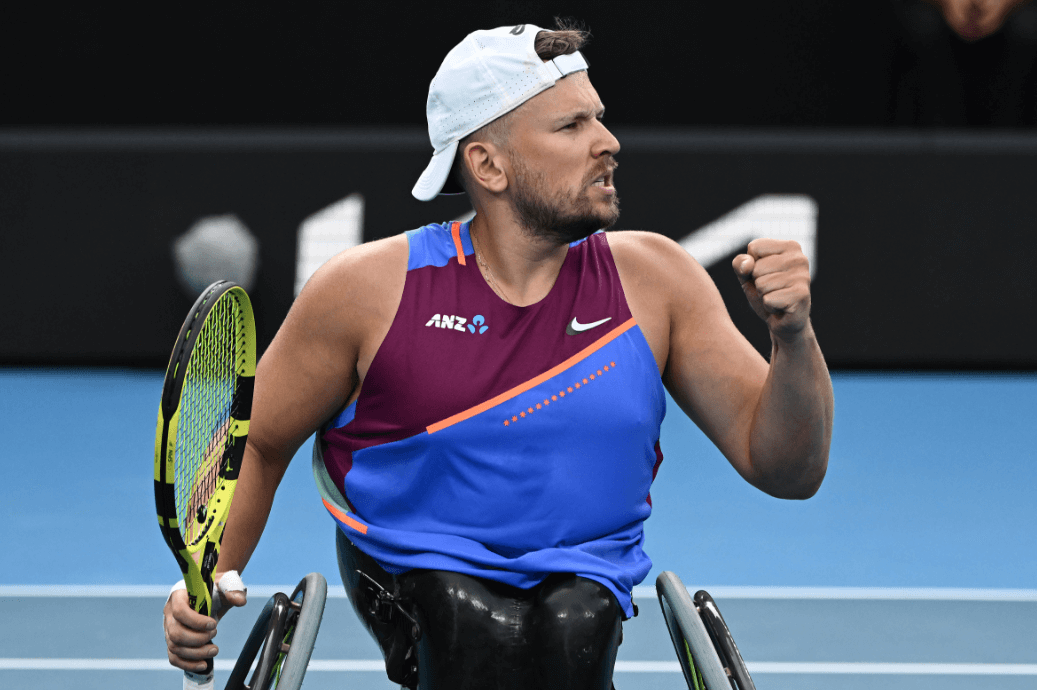Which quad wheelchair tennis players are the most celebrated?