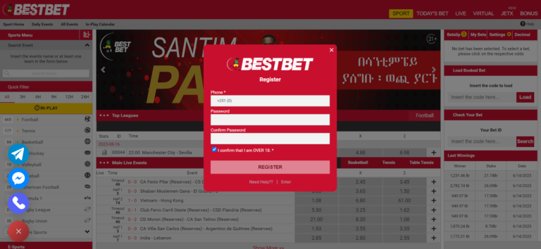 Bestbet Ethiopia Casino Review