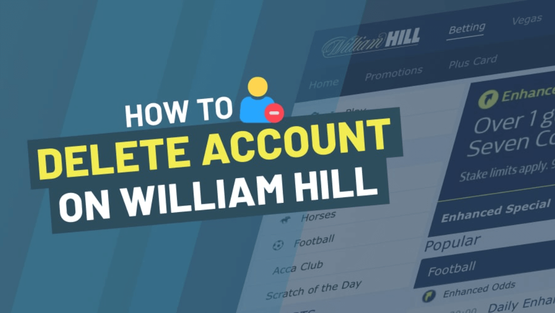 How to delete my William Hill account?