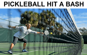 How to hit a bash in pickleball?