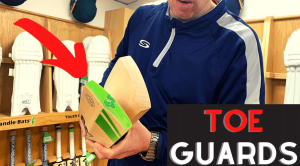 What is the importance of toe guard in cricket?