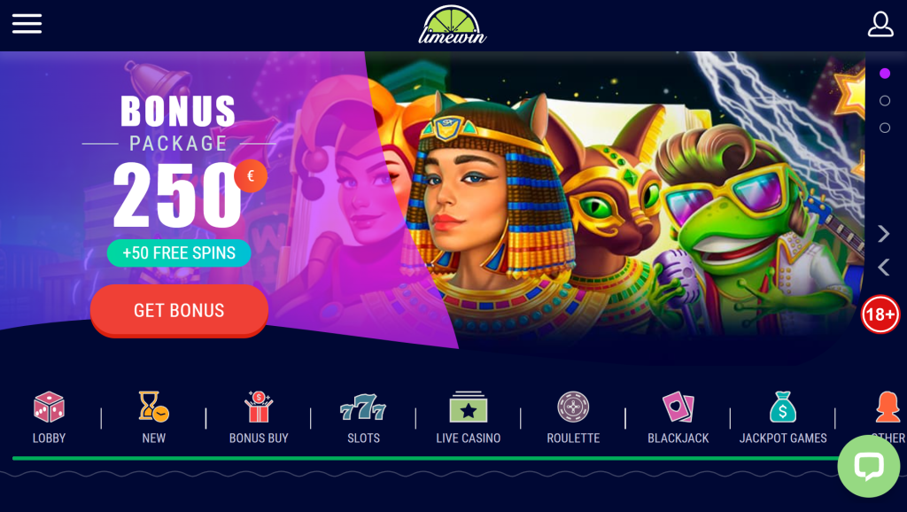 Information about the welcome bonus offered by Limewin casino 