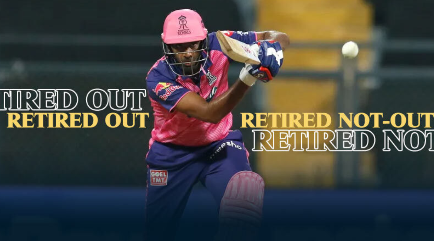 What does it mean to be retired out in cricket?