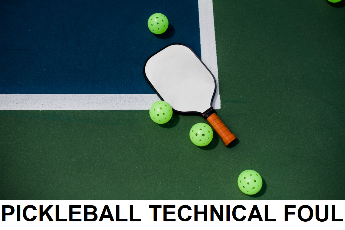 What is a technical foul in pickleball?