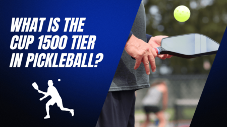 What is the Cup 1500 tier in pickleball?