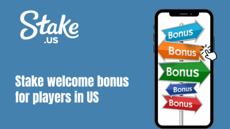 Stake welcome bonus for players in US